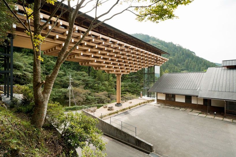 Yusuhara Wooden Bridge Museum, Japão | Kengo Kuma