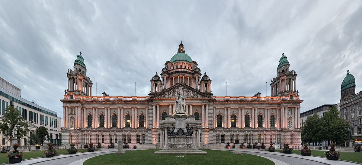 City Hall, projeto de Sir Alfred Brumwell Thomas, em Belfast (1906). Foto: Giorgio Galeotti.