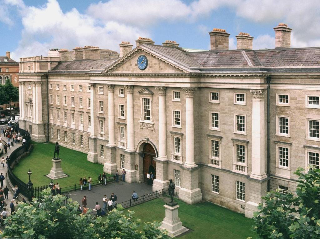 Arquitetura Georgiana: Trinity College, projeto de Henry Keene, em Dublin (1759).