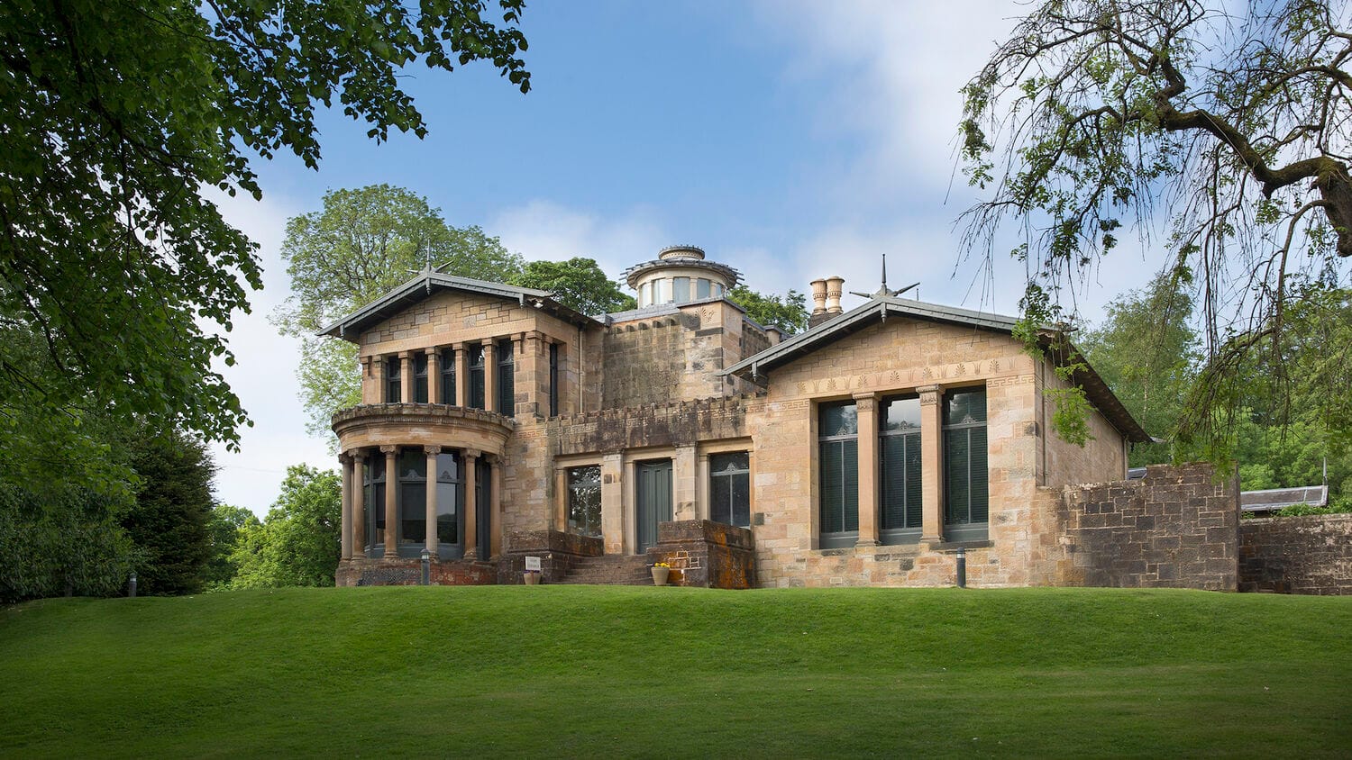 Holmwood House, projeto de Alexander 'Greek' Thomson (1857). Foto: nts.org.uk