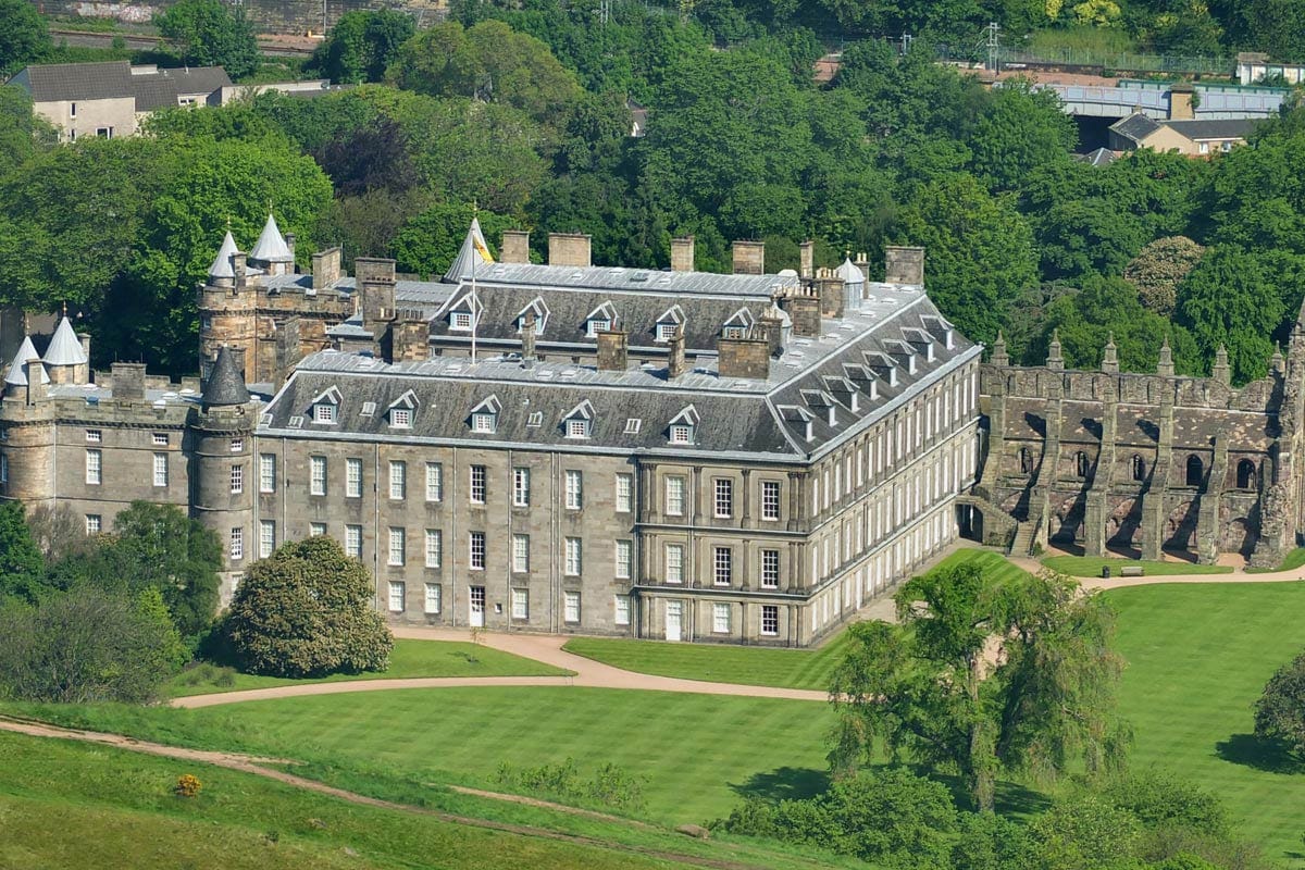 Holyroodhouse Palace.