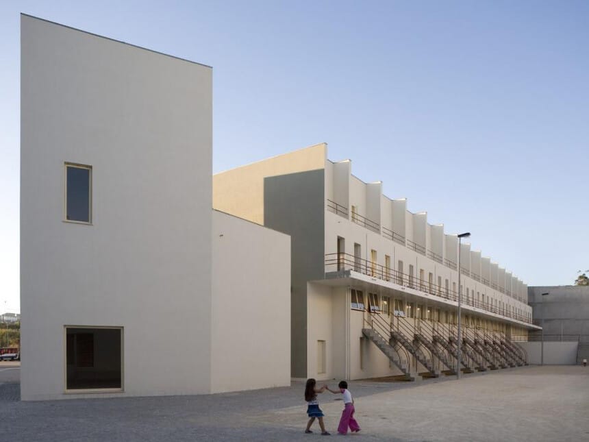 Alvaro Siza | Conjunto habitacional na Bouça, no Porto, 1977.