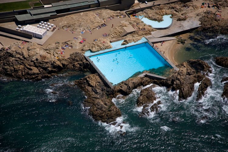 Álvaro Siza | Piscinas de marés, Leça da Palmeira, Portugal, 1961.