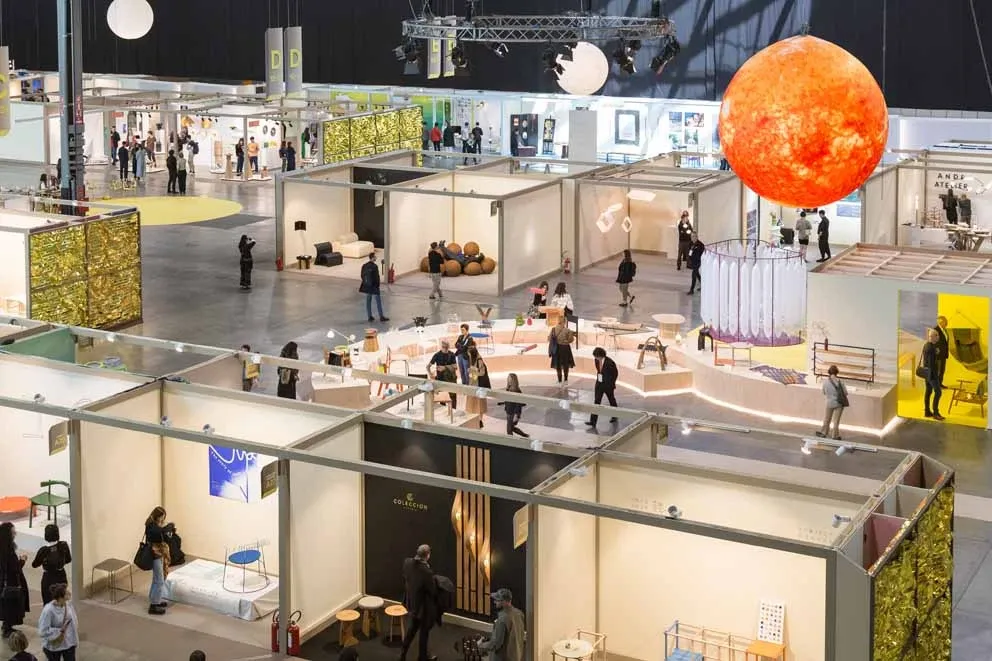 Salone del Mobile: pavilhões de exposição na Fiera Milano.