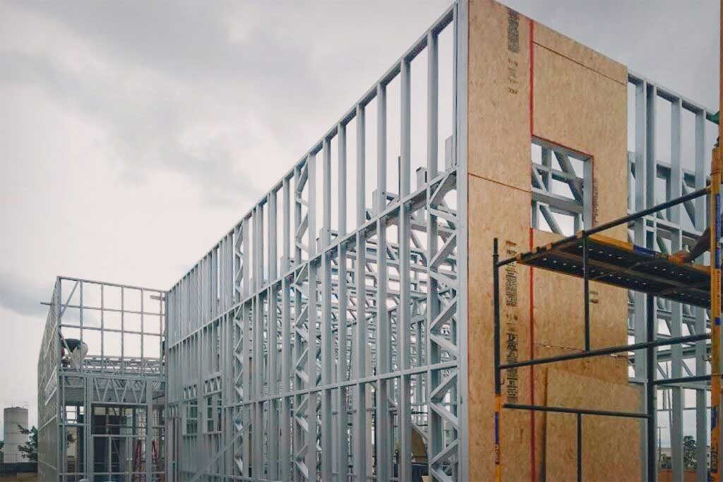 Steel Frame: construindo com eficiência e sustentabilidade.