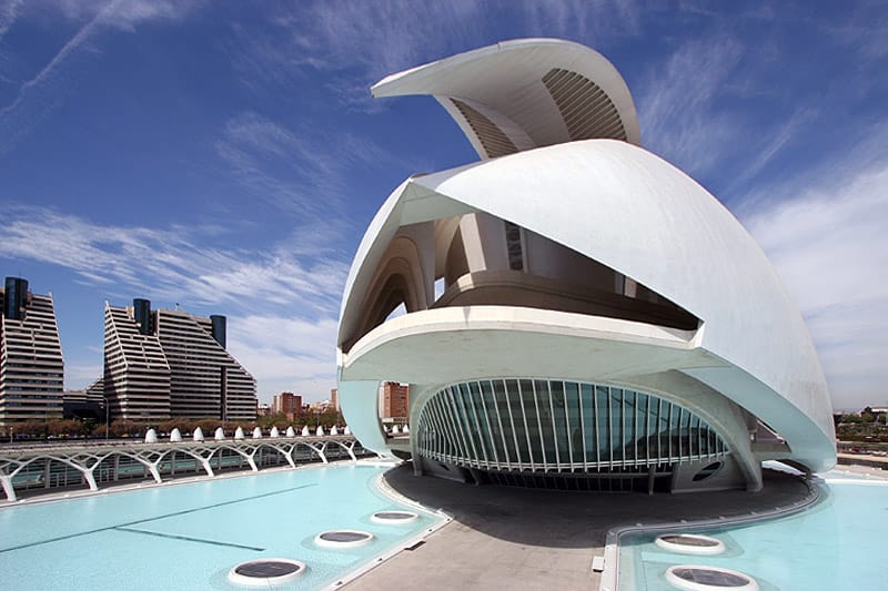 Palácio das Artes Reina Sofía | Cidade das Artes e Ciências, em Valência, na Espanha.