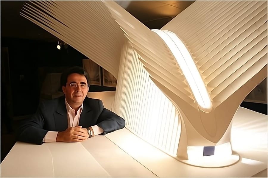 Santiago Calatrava, um dos arquitetos e engenheiros civis mais inovadores de seu tempo.