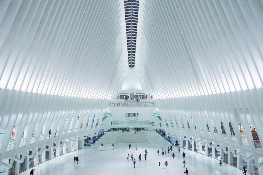 Santiago Calatrava | Estação PATH, em Nova Iorque, Estados Unidos.