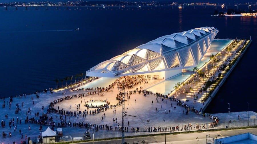 Santiago Calatrava | Museu do Amanhã no Pier Mauá, no Rio de Janeiro.