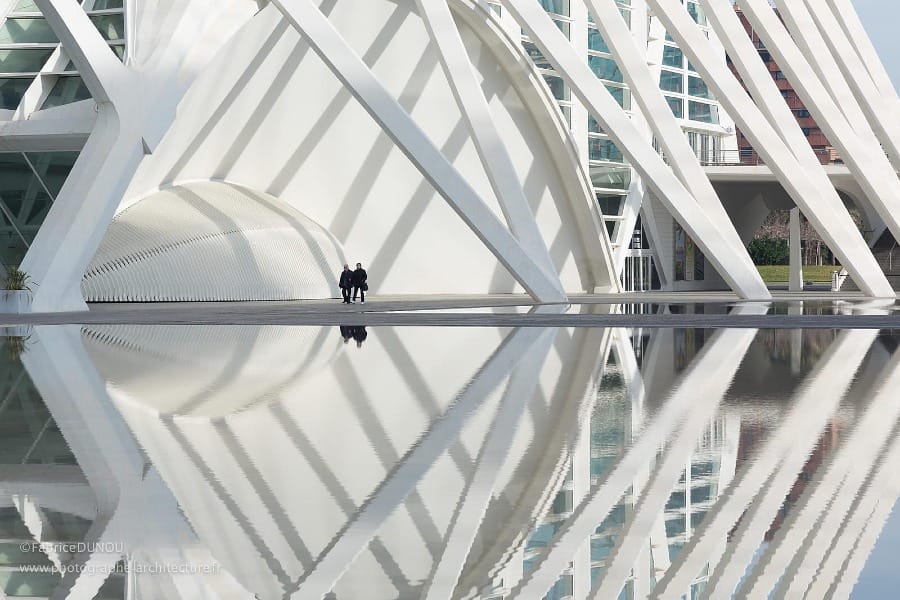 Santiago Calatrava | Cidade das Artes e das Ciências, em Valência, Espanha.