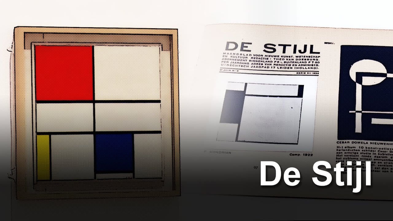 Arquitetura Minimalista inspirada por movimentos artísticos como De Stijl, o construtivismo holandês focado nas artes plásticas baseadas nas relações universais. 