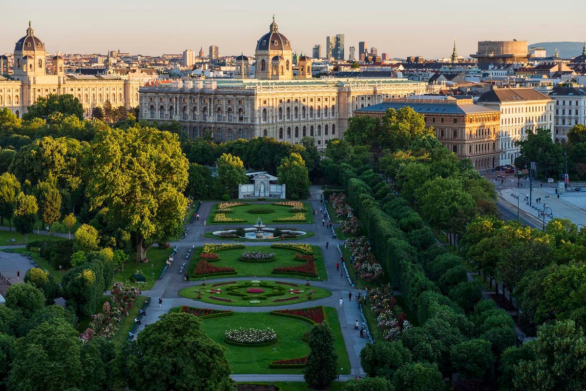 Viaje na arquitetura de Viena, na Áustria