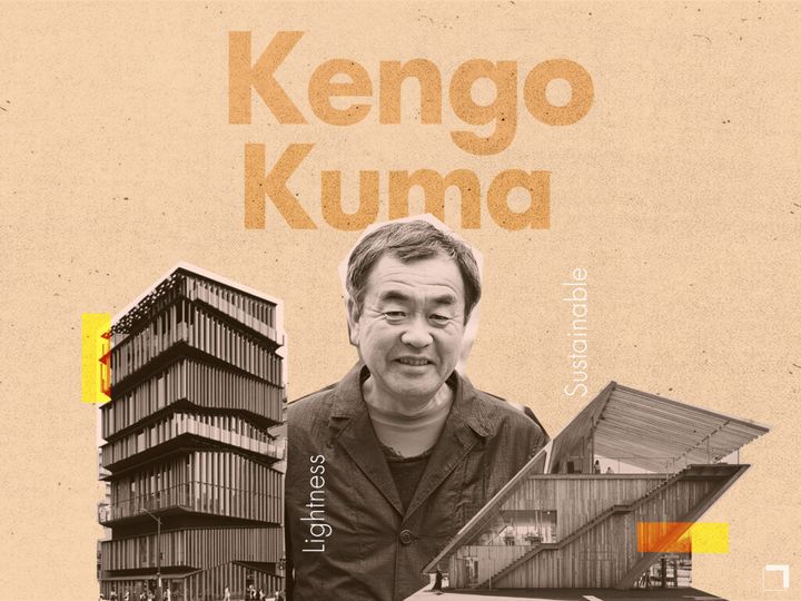 Arquiteto Kengo Kuma | Collage poe Where is the North